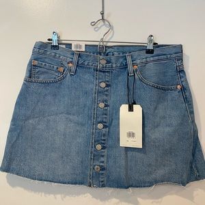 NWT Levi’s Denim Jean Skirt